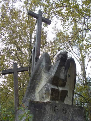 Stare Wojkowicze.  Pomnik Legionu Polskiemu