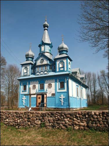 Cialadavičy. Orthodox church of the Holy Trinity