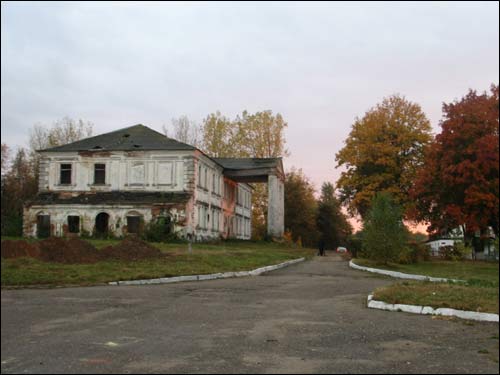 Exterior Hrozava. Estate of Mieržyjeŭski
