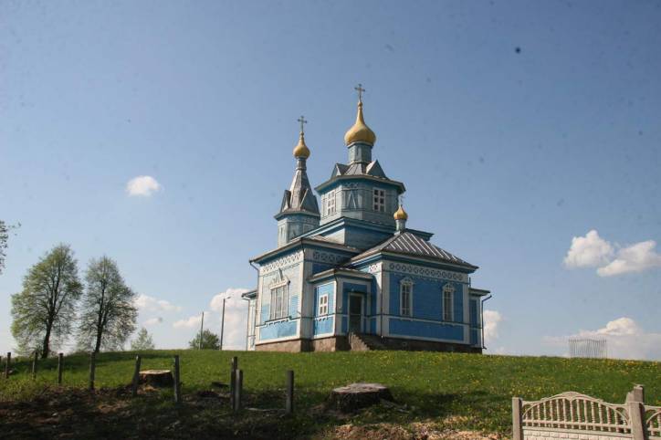 Jodčycy. Orthodox church of the Protection of the Holy Virgin