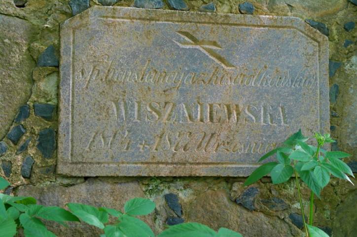  - Капліца-пахавальня Вішнеўскіх. Konstancya Wiszniewska (1804-1877)