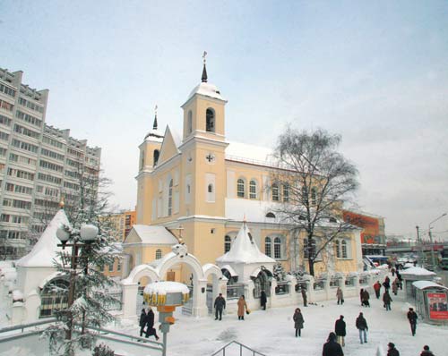 Minsk. Orthodox church of St. Peter and St. Paul