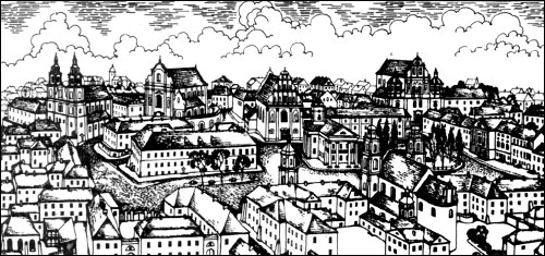  -  The Higher town. 