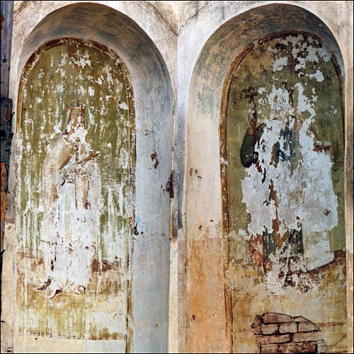  - Царква Нараджэння Божай Маці. Росьпіс бакавых нішаў