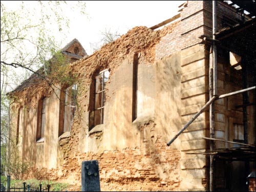  - Царква Нараджэння Божай Маці. Бакавы фасад