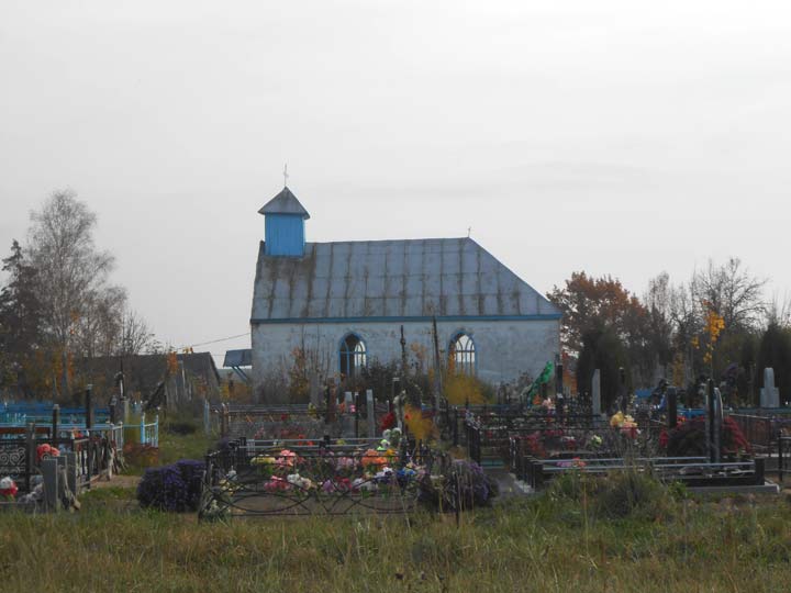 Sycze. Kaplica cmentarna ŚŚ. App. Piotra i Pawła