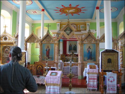 Sałtanaŭščyna. Orthodox church of the Holy Trinity