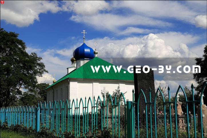 Sałtanaŭščyna. Orthodox church of the Holy Trinity