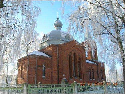 Великая Лысица.  Церковь Воздвижения Креста Господня