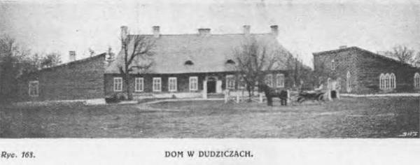 Dudzičy.  Manor of Jelski
