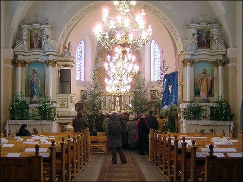  - Kościół Zwiastowania NMP. Wnętrze, nawa