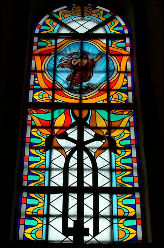  - Kościół Zwiastowania NMP. Witraż