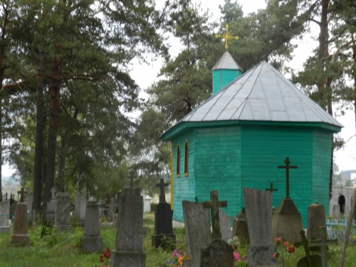 Derewna. Cmentarz katolicki. Kaplica