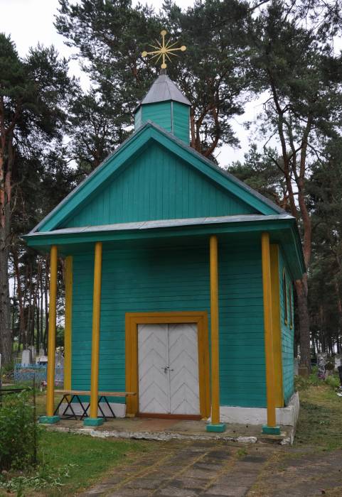 Derewna |  Cmentarz katolicki. Kaplica. 