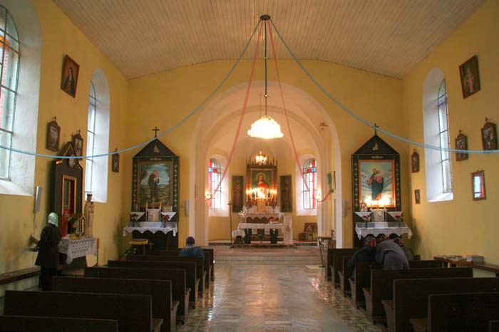 Ilja. Catholic church of the Sacred Heart of Jesus