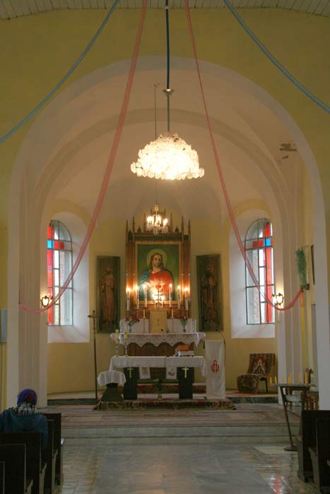 Ilja. Catholic church of the Sacred Heart of Jesus