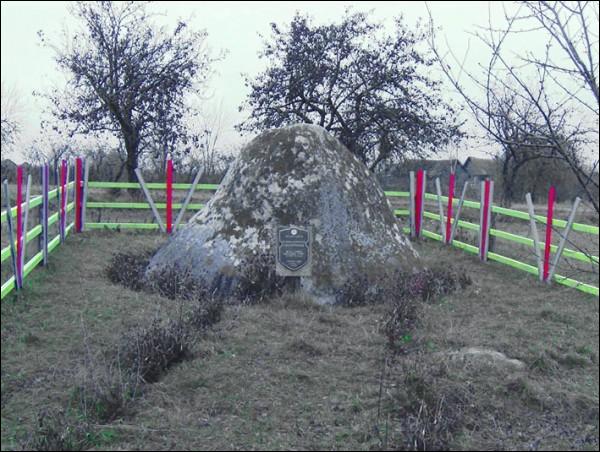 Камена |  Валун Варацішын камень». Агульны выгляд. фота А. Сюдака