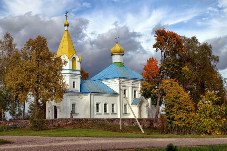 Ručyca (Hanuta).  Orthodox church of the Assumption