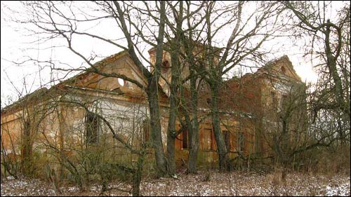 Čyrvonaja Dubrava (Makrany).  Manor of Woyniłłowicz