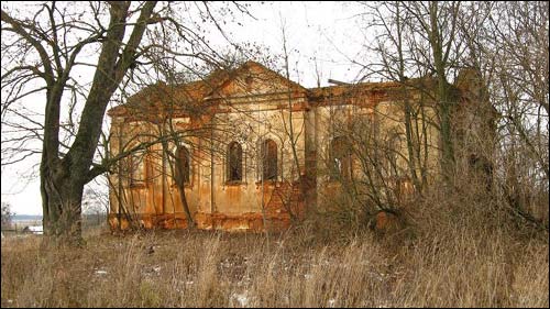 Čyrvonaja Dubrava (Makrany).  Orthodox church of St. George