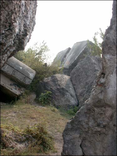 Arkadyja.  Fort V. Ammunition depot