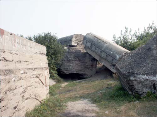 Arkadyja.  Fort V. Ammunition depot