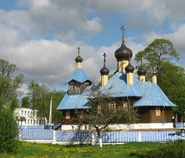Lubań. In the village 