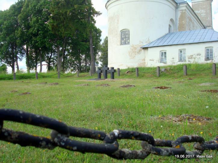  - Могілкі вайсковыя часоў 1-й сусветнай вайны . 