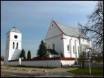 Čarnaŭčycy.  Catholic church of the Holy Trinity