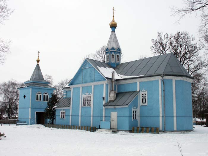 Чарнаўчыцы |  Царква Святой Параскевы Пятніцы. Выгляд ад паўднёвага ўсходу