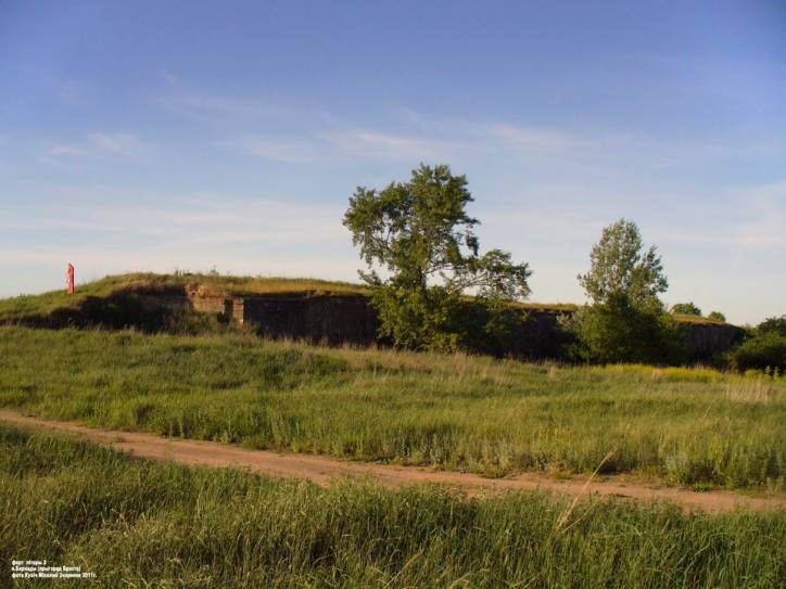 Форт литеры З и оборонительная казарма Гершонах.   -  Форт литеры З и оборонительная казарма.