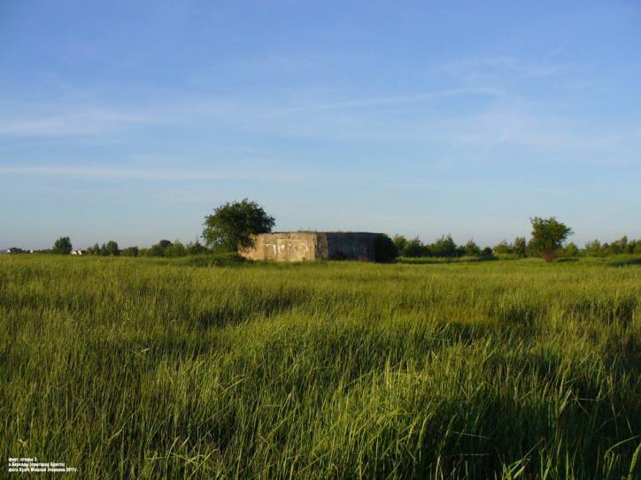 Форт литеры З и оборонительная казарма Гершонах.   -  Форт литеры З и оборонительная казарма.