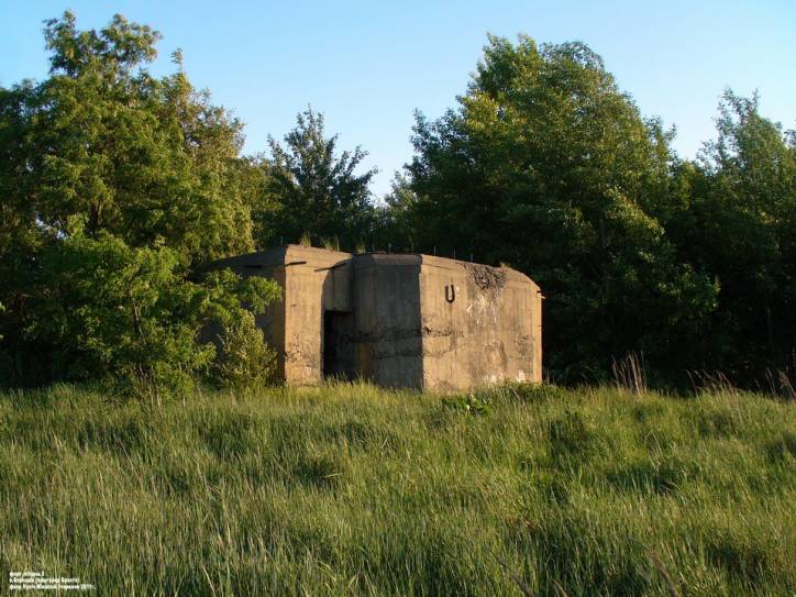 Форт литеры З и оборонительная казарма Гершонах.   -  Форт литеры З и оборонительная казарма.