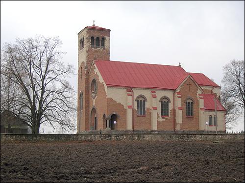Chatava. Catholic church of the Sacred Heart of Jesus