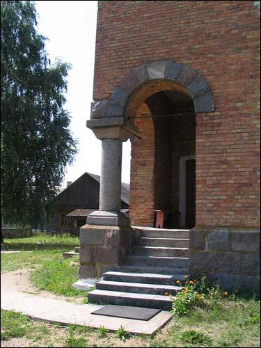 Chatava. Catholic church of the Sacred Heart of Jesus