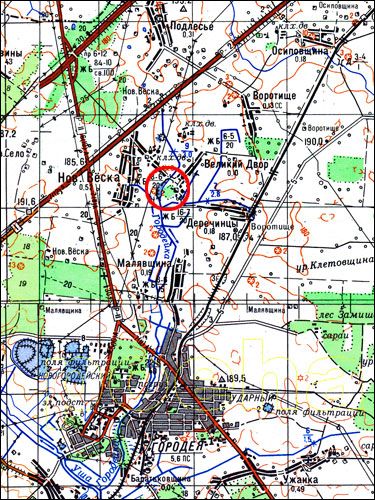 Vialiki Dvor (Harodziaj).  Schemes, plans, sketches
