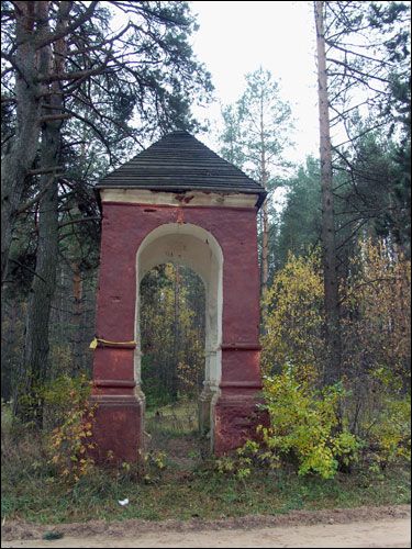 Пярэжары. Каплічка прыдарожная 
