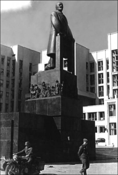  Town photos from WWII period  (Minsk). Minsk WW2