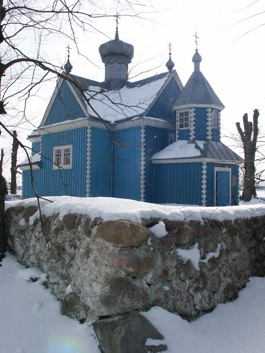 Pokry. Orthodox church of the Protection of the Holy Virgin