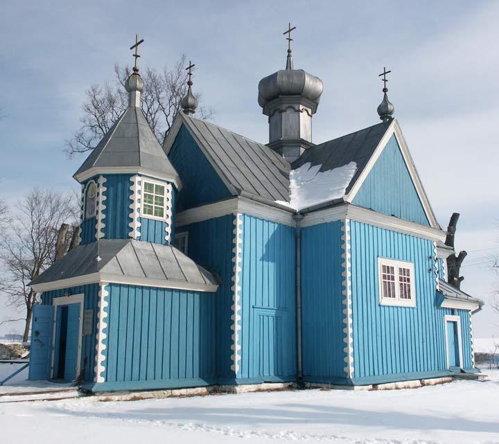 Pokry. Orthodox church of the Protection of the Holy Virgin