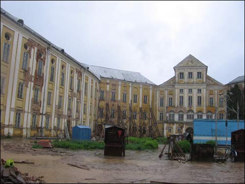  - Замак Радзівілаў Рэканструкцыя, 2006. Дзядзінец, 31.05.2006