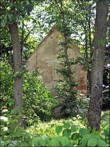  - Cmentarz chrześcijański. Kaplica grobowa. Kaplica grobowa, widok ze wschodu, 07 2008