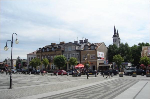 Augustów.  Market square