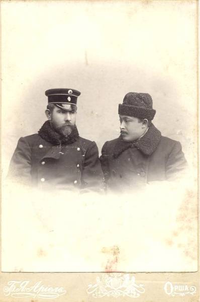 Орша.  Жыхары Воршы на старых фотаздымках