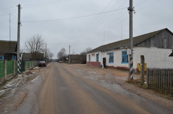 Корсаковичи. В деревне 