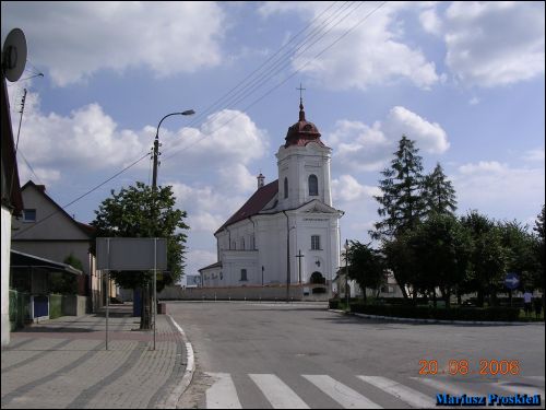 Choroszcz. Kościół śś. Jana Chrzciciela i Szczepana i klasztor dominikanów