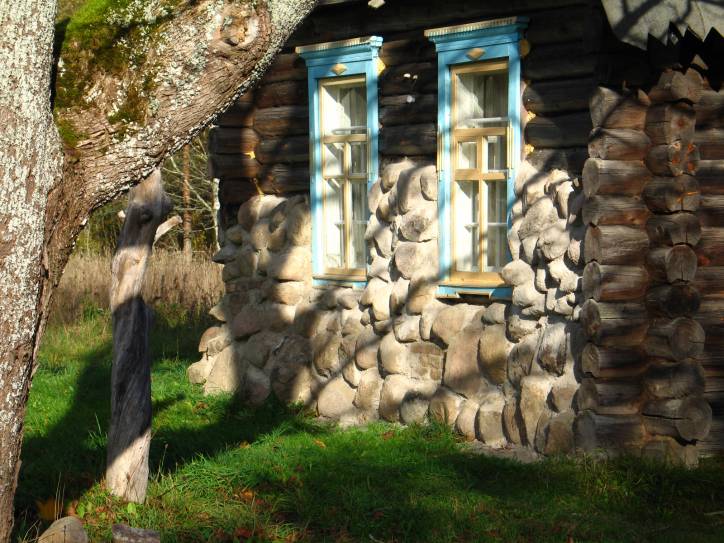 In the village  .   - In the village .