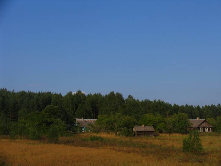 In the village  .   - In the village .