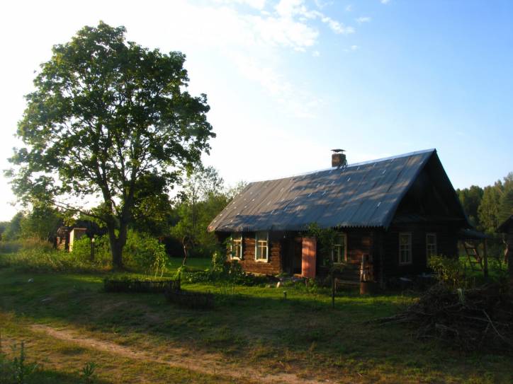 In the village  .   - In the village .