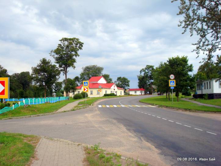 Порплище. В деревне 